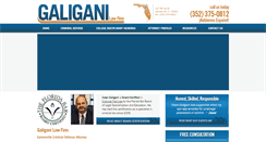 Desktop Screenshot of galiganilaw.com
